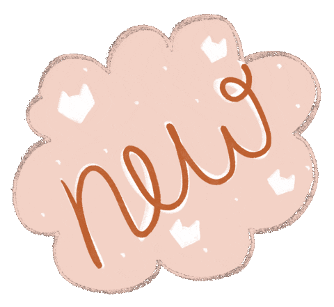 Pink Bubble Sticker by Bon Maxie