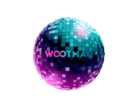 Disco Ball Sticker by WootMag