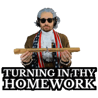 Homework Submitting Sticker