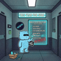 New Years Panda GIF by Kanpai Pandas