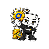 Crypto Link Sticker by ZTIKIX