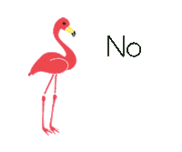 swim flamingo Sticker by BBLittles