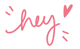 clairelapaillette heart hello pink hey Sticker