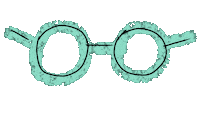 Face Sunglasses Sticker