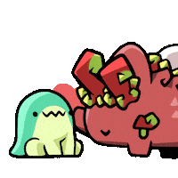 Happy Heart Sticker by Frutti Dino