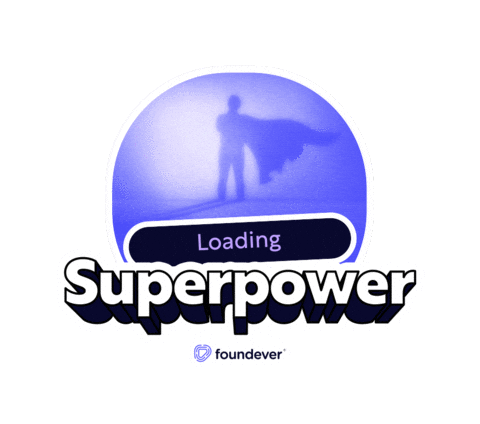 Artificial Intelligence Power Sticker by Foundever