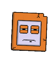 Sad Sloan Sticker by J.B. Kinard