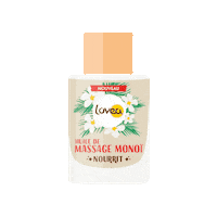 Lovea-officiel massage huile monoi lovea Sticker