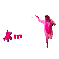 Saturday Night Pink Sticker by Varionica Craft Brewery