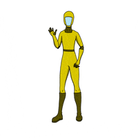 GreyAgma yellow among us impostor GIF