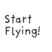 Bird Flying Sticker by bird'spective