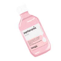 snpofficial_id pink skincare serum snp Sticker
