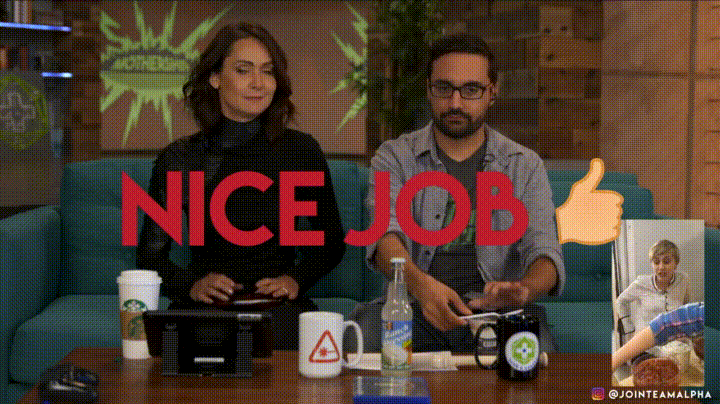 well done thumbs up GIF by Alpha
