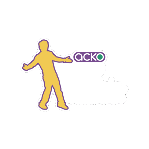 ACKOIndia ipl kkr kolkata knight riders acko Sticker