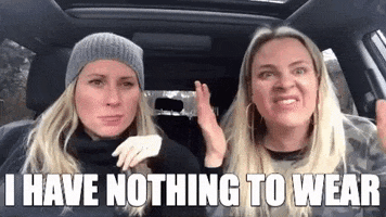 Nothing To Wear GIF by Cat & Nat