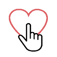 Double Tap Love Sticker by Dadawan