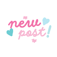 New Post Sticker by Lizaremi Beauty