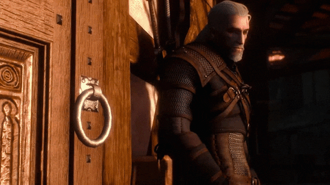 witcher 3 crossed arms GIF by The Witcher