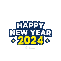 Happy New Year Selamat Natal Sticker by Shopee Indonesia