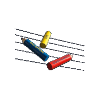 Stifte Sticker by Hessisches Kegelspiel