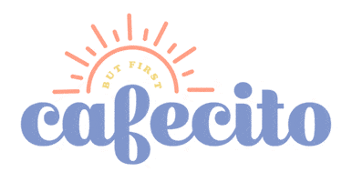 quieroprints buenos dias coffee time but first coffee cafecito Sticker