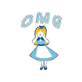 layaburger giphygifmaker omg brunch alice Sticker