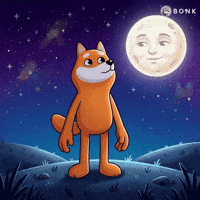 Staring Full Moon GIF by BONK