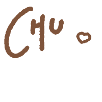 Chu ちゅ Sticker