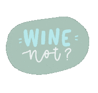 lovelyletteringcorner wine drinking lettering drinks Sticker