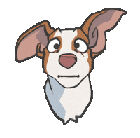 Dog Omg Sticker