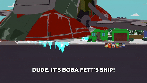 landing rocket ship GIF by South Park 