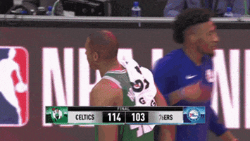joel embiid hug GIF by NBA