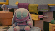 Tired Bunny Rabbit GIF by CBeebies HQ