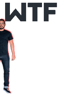 What The Wtf Sticker by Cain Kong