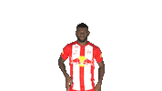 Jerome Onguene Gun Sticker by FC Red Bull Salzburg
