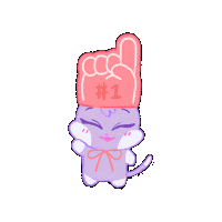 Cat 산 Sticker