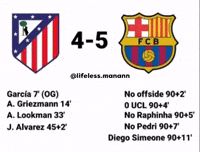 Atletico Madrid Barcelona GIF
