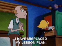 hey arnold nicksplat GIF