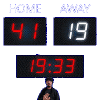 19 Away Sticker