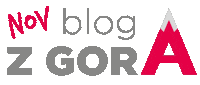 Blog Mountains Sticker by Zapisi z gora