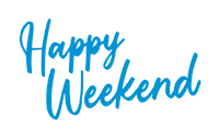 Happy Weekend Sticker by KiKxxl
