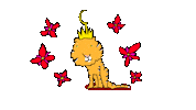 New Year Cat Sticker by Kimmy Ramone