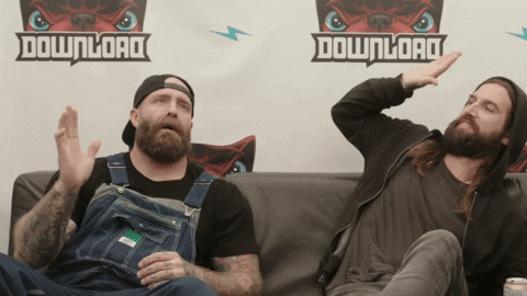 high five every time i die GIF by Download Festival