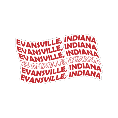 visitevansville giphygifmaker indiana evansville visit evansville Sticker