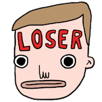 Sad Loser Sticker