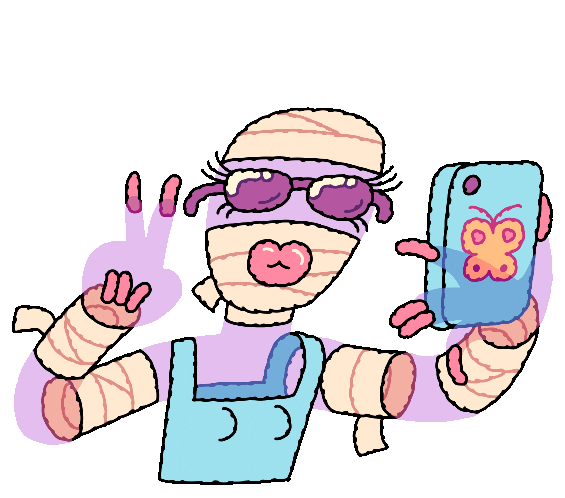 It Girl Halloween Sticker by stapod