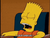 Sleeping Sitting Up Season 5 GIF by The Simpsons