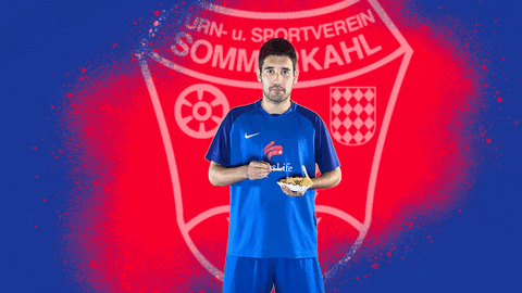 Hungry Football GIF by TuS Sommerkahl
