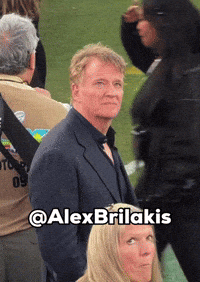 Super Bowl Stare GIF