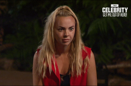 excuse me angie GIF by I'm A Celebrity... Get Me Out Of Here! Australia